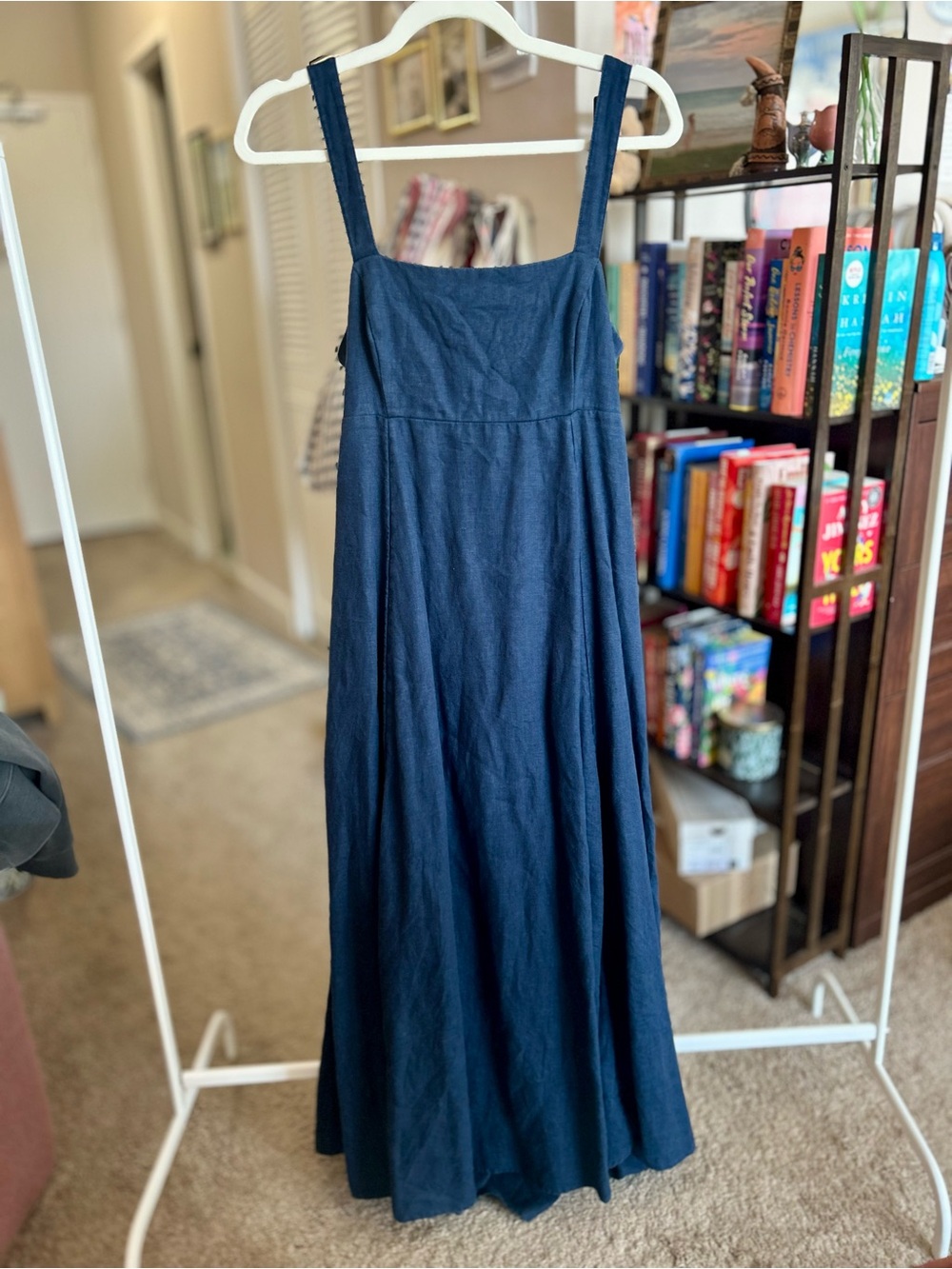 100% Linen Maxi Dress